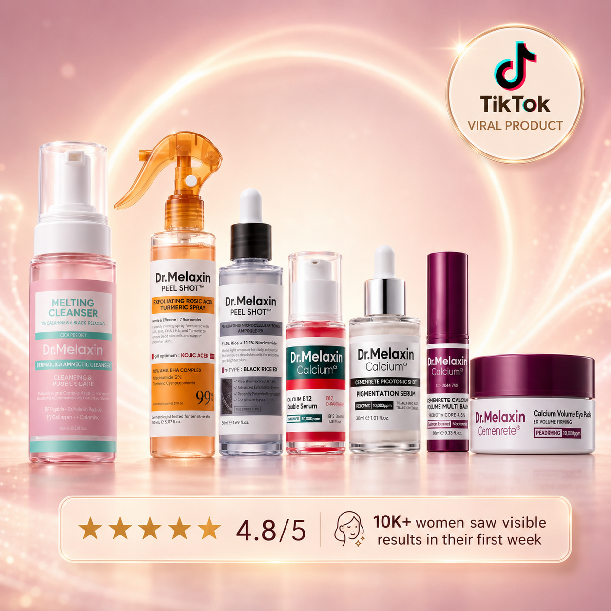 Dark Spot & Peeling Care Bundle | Pack of 7