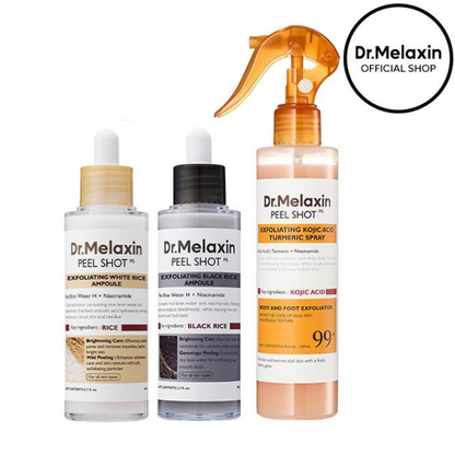 Body & Face Duo - Rice Peel Glow Ampoule & Kojic Acid Turmeric Spray