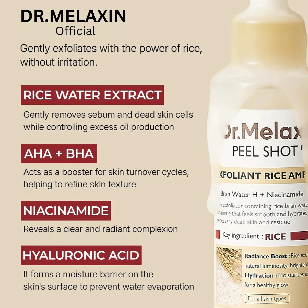 Rice Peel Glow Serum Ampoule