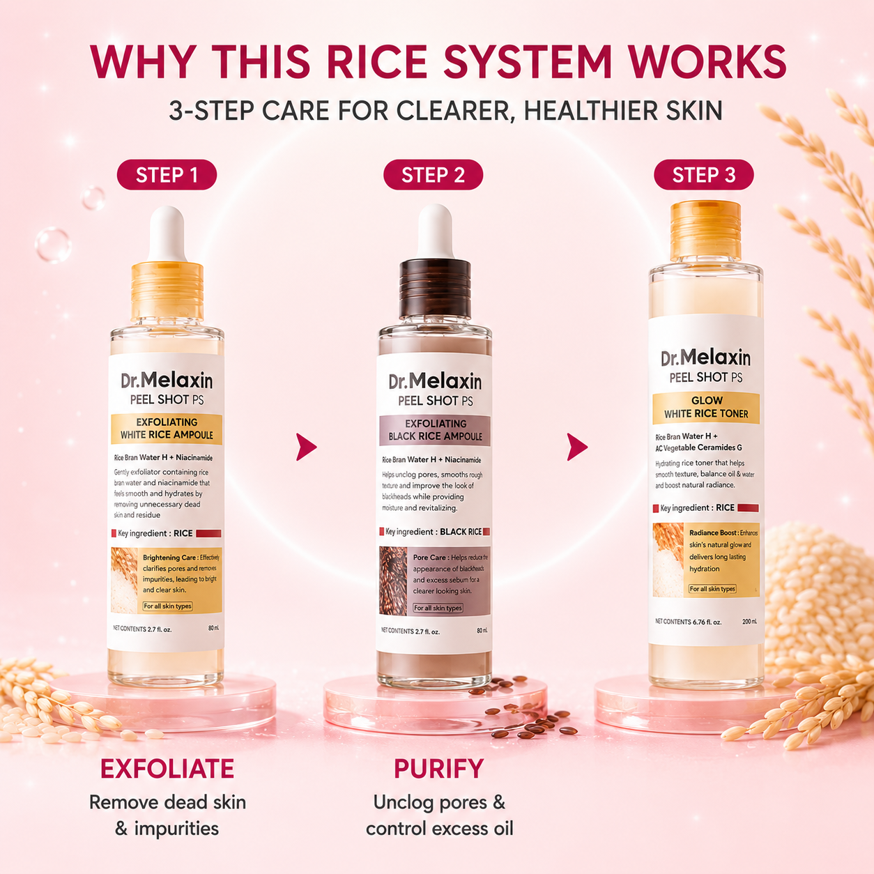 Exfoliating Glow Rice Line